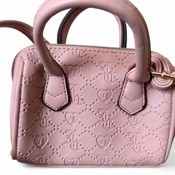 Juicy Couture Mini Valentine Dusty Blush Pink Shoulder Bag Purse NWOT - Picture 4 of 8